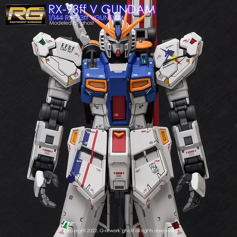 G-Rework Decal - RG RX-93ff Nu Gundam Use