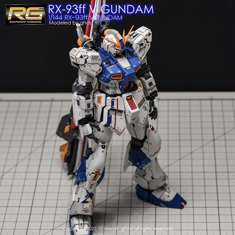 G-Rework Decal - RG RX-93ff Nu Gundam Use