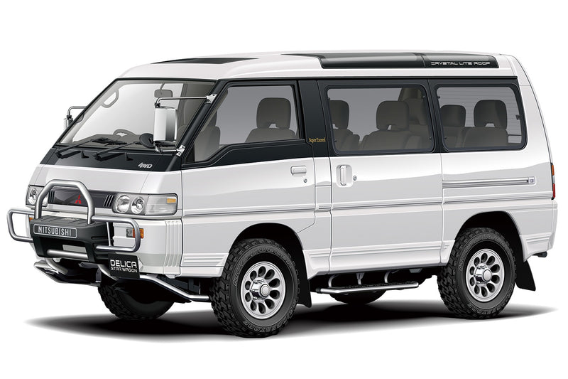 1/24 Mitsubishi P35W Delica Star Wagon '91 (Aoshima The Model Car Series 27)