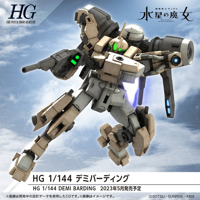 High Grade (HG) Gundam Witch from Mercury 1/144 Demi Barding