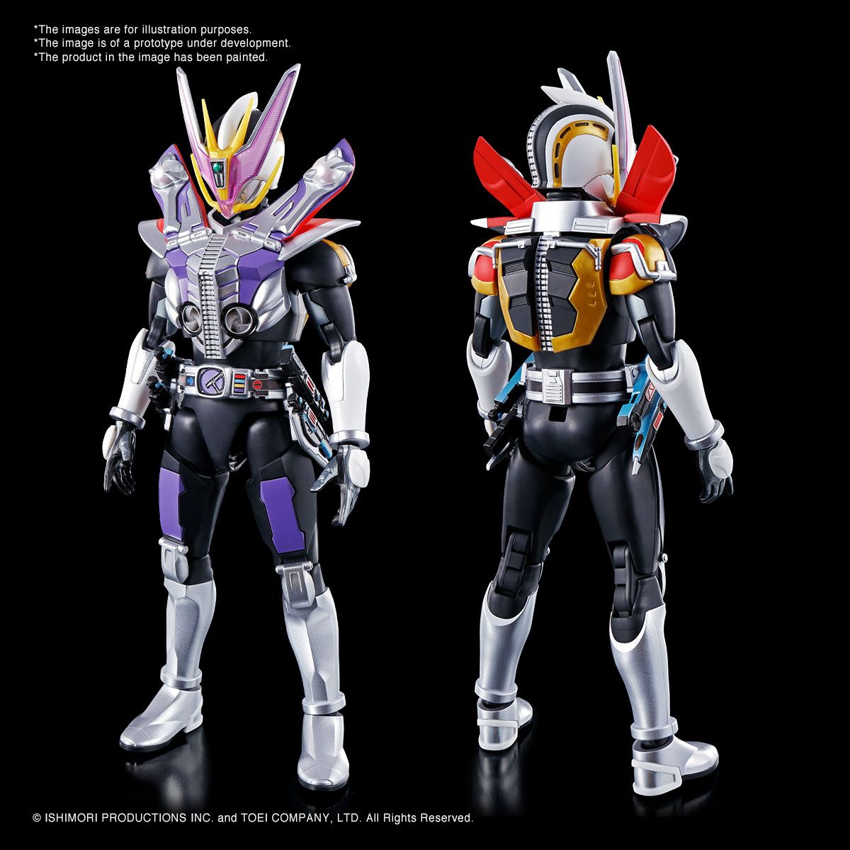 特撮 MASKED RIDER DEN-O GUN FORM & PLAT FORM Bandai Figure-rise Standard Kamen Rider Den-O GUN Form & PLAT Form