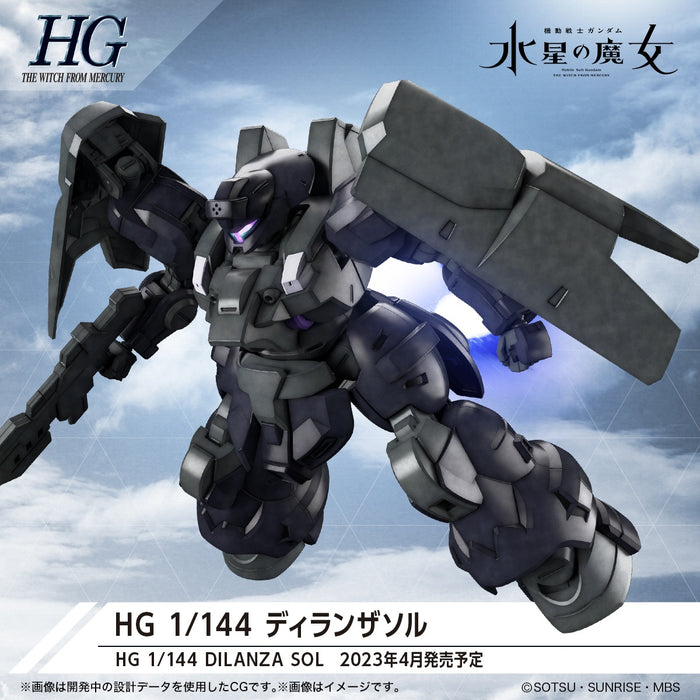 High Grade (HG) Gundam Witch from Mercury 1/144 Dilanza Sol