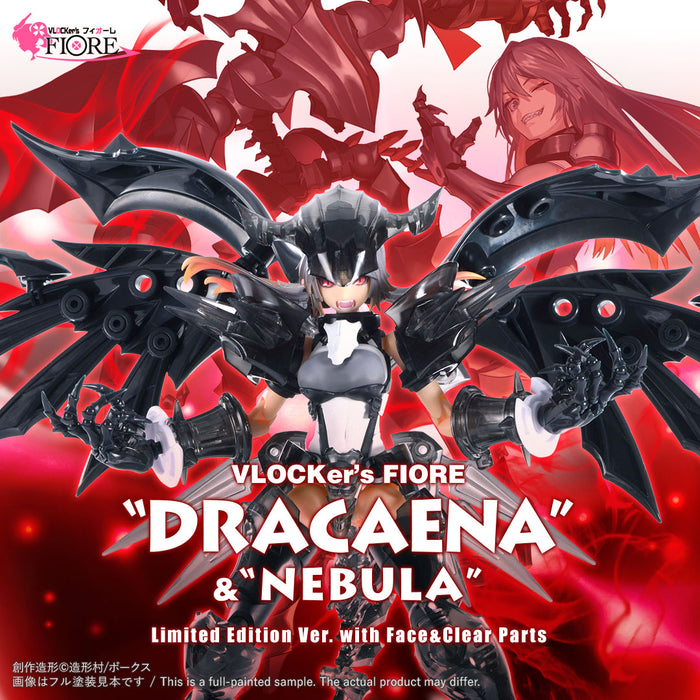 VLocker's Fiore Non-Scale DRACAENA & NEBULA (Limited Edition Ver. with Face & Clear Parts)