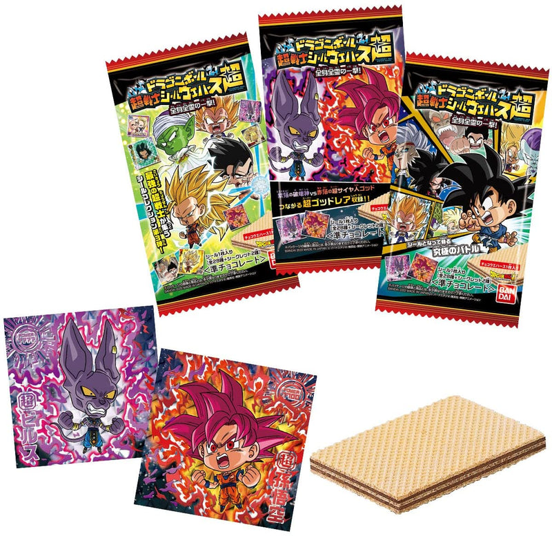 Dragon Ball Super Warrior - Wafer - Super Full Body Spirits (With Sticker)
