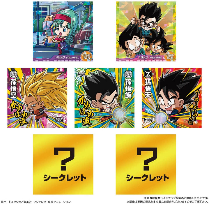 Dragon Ball Super Warrior - Wafer - Super Full Body Spirits (With Sticker)