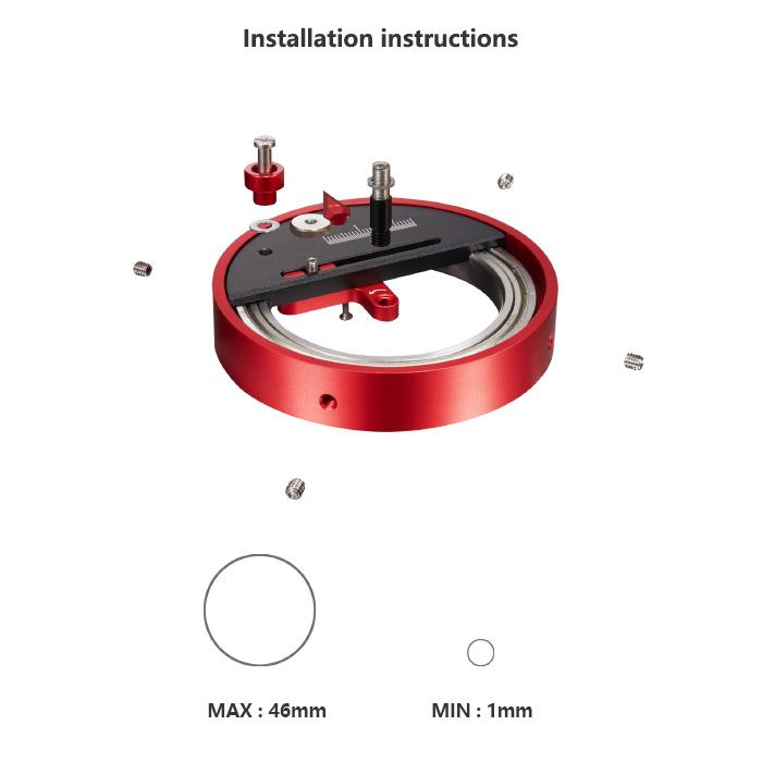 Dspiae Adjustable Circular Cutter Starter Edition (MT-EC)
