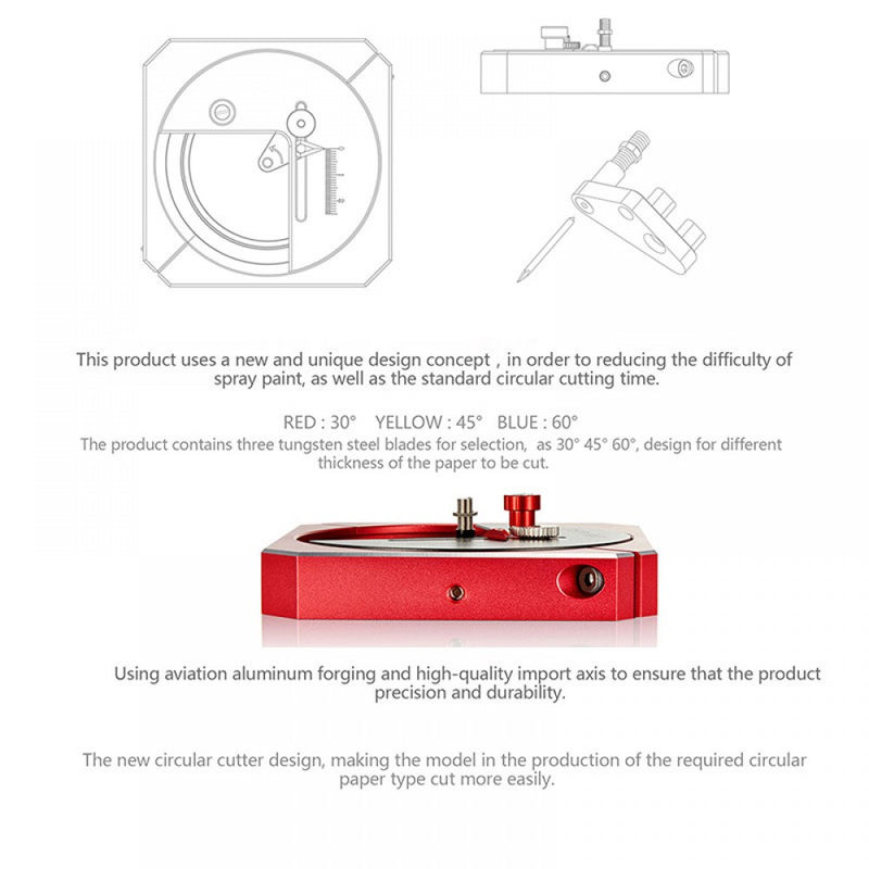Dspiae Stepless Adjustment Circular Cutter (MT-C)