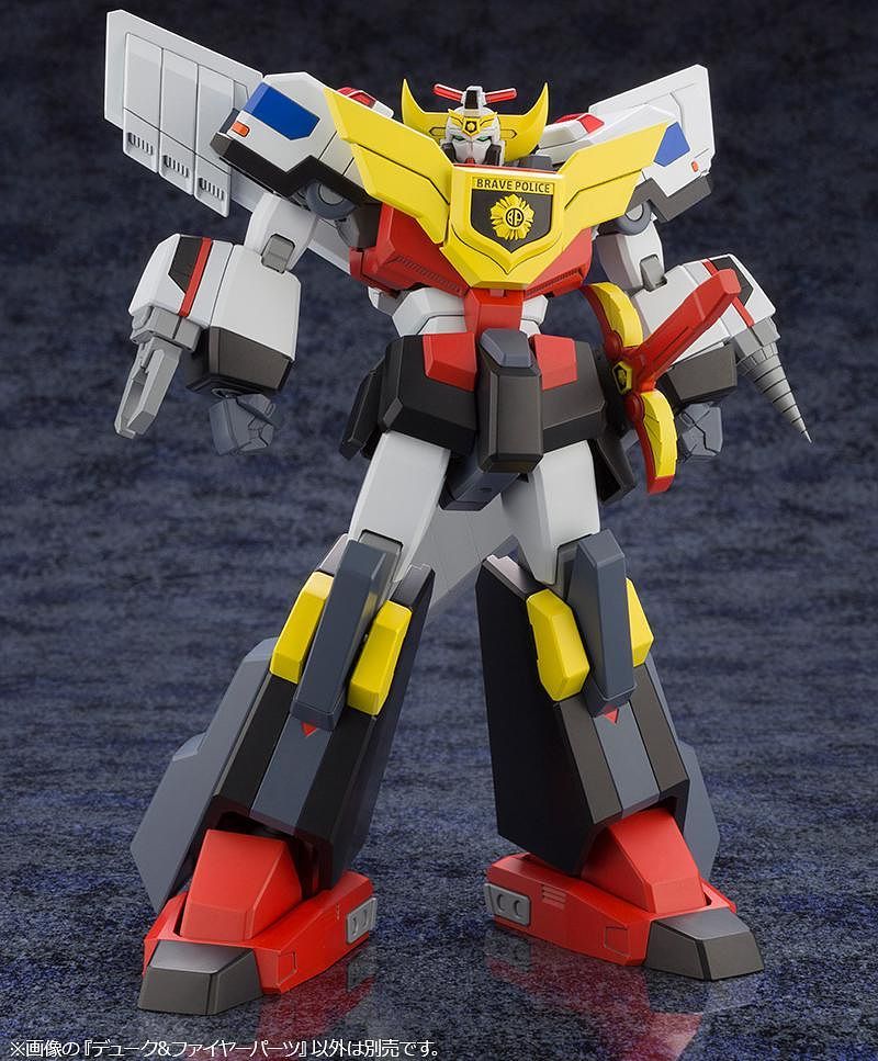 Brave Police J-Decker Non-Scale Duke & Fire Parts