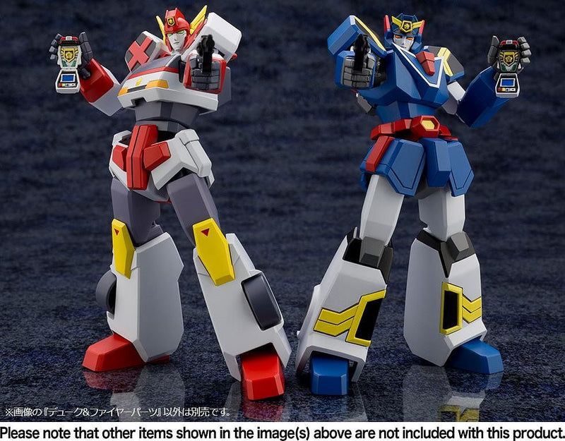 Brave Police J-Decker Non-Scale Duke & Fire Parts