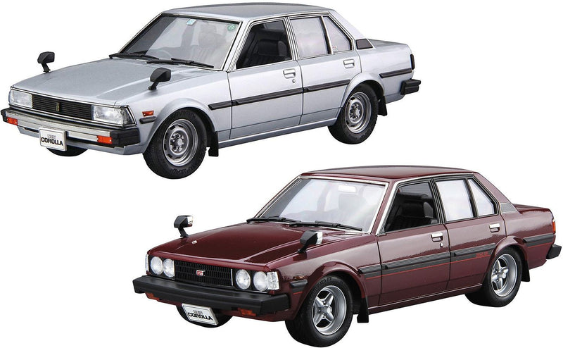 1/24 Toyota E71/E70 Corolla Sedan DX/GT '79 (Aoshima The Model Car Series No.71)