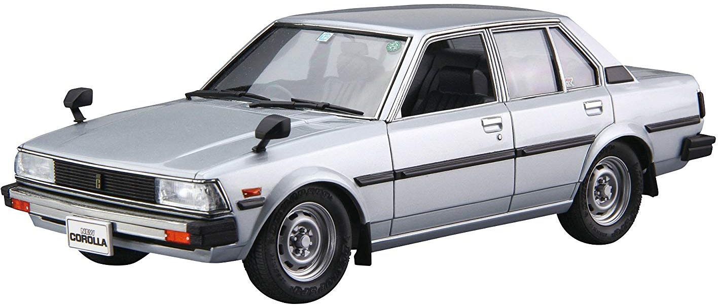 Aoshima 1/24 Toyota E71/E70 Corolla Sedan DX/GT '79 (Aoshima