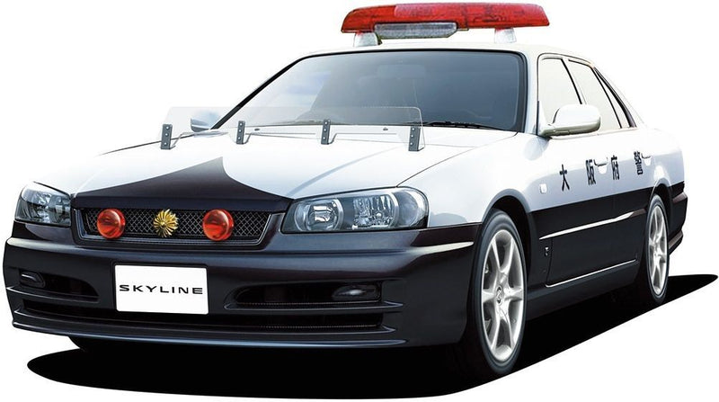 1/24 Nissan ER34 Skyline Patrol Car '01 (Aoshima The Model Car Series SP)