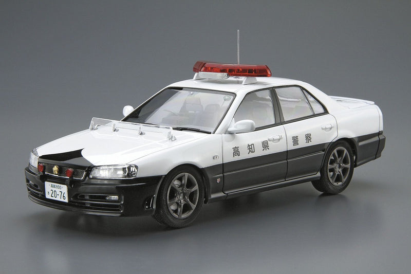 1/24 Nissan ER34 Skyline Patrol Car '01 (Aoshima The Model Car Series SP)