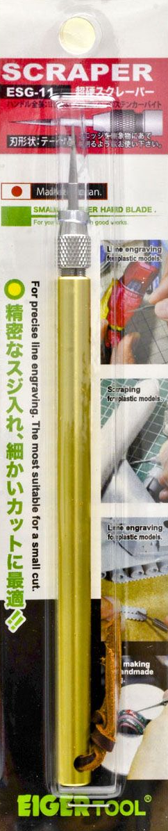 EIGER Carbide Steel Scraper Triangle (ESG-11)