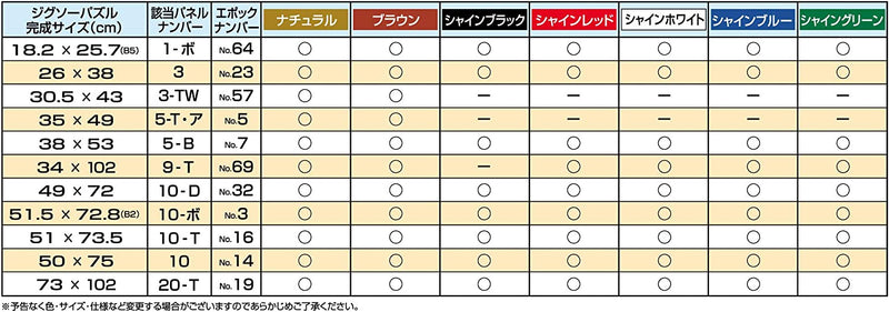 Epoch Puzzle Frame - Wooden (38 x 53 cm) (Panel No. 5-B)