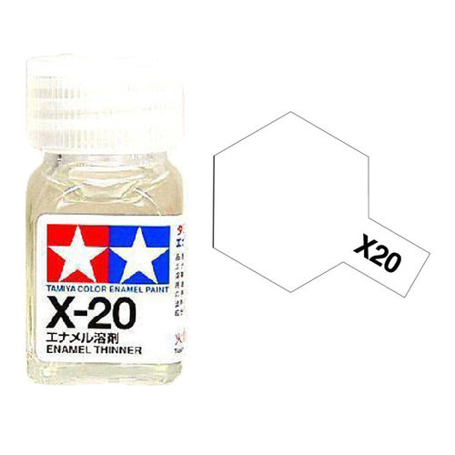 Tamiya Enamel Thinner X-20 (10mL) (80020)