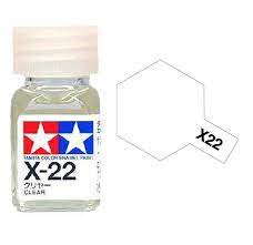 Tamiya Color Enamel Paint X-22 Clear