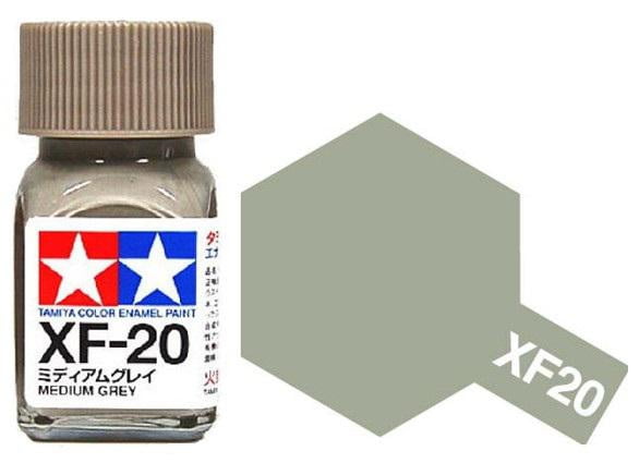 Tamiya Color Enamel Paint XF-20 Medium Grey