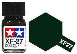 Tamiya Color Enamel Paint XF-27 Black Green
