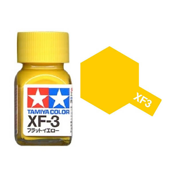 Tamiya Color Enamel Paint XF-3 Flat Yellow
