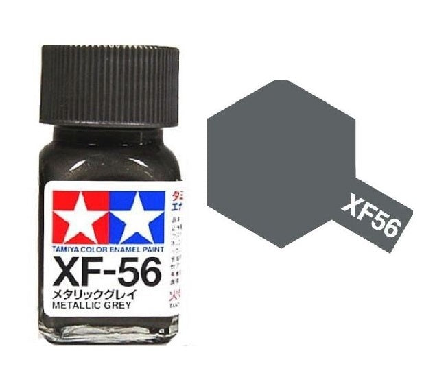 Tamiya Color Enamel Paint XF-56 Metallic Grey