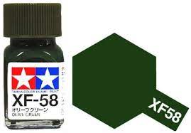 Tamiya Color Enamel Paints XF-58 Olive Green - Argama Hobby - Toronto ...