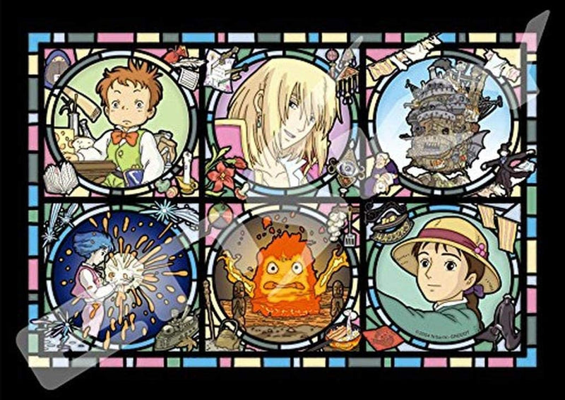 Ensky Art Crystal Jigsaw Puzzle 208 Pieces - Howl's Moving Castle Magic Castle (No.208-AC27)