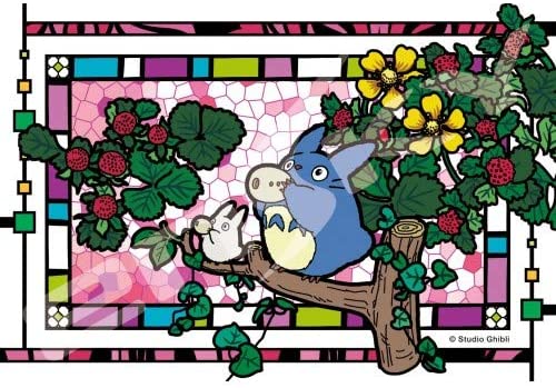 Ensky Art Crystal Jigsaw Puzzle 126 Pieces - My Neighbor Totoro Blowing Ocarina (No.126-AC63)