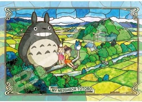 Ensky Art Crystal Jigsaw Puzzle 300 Pieces -My Neighbor Totoro on Sunny May (No.300-AC036)