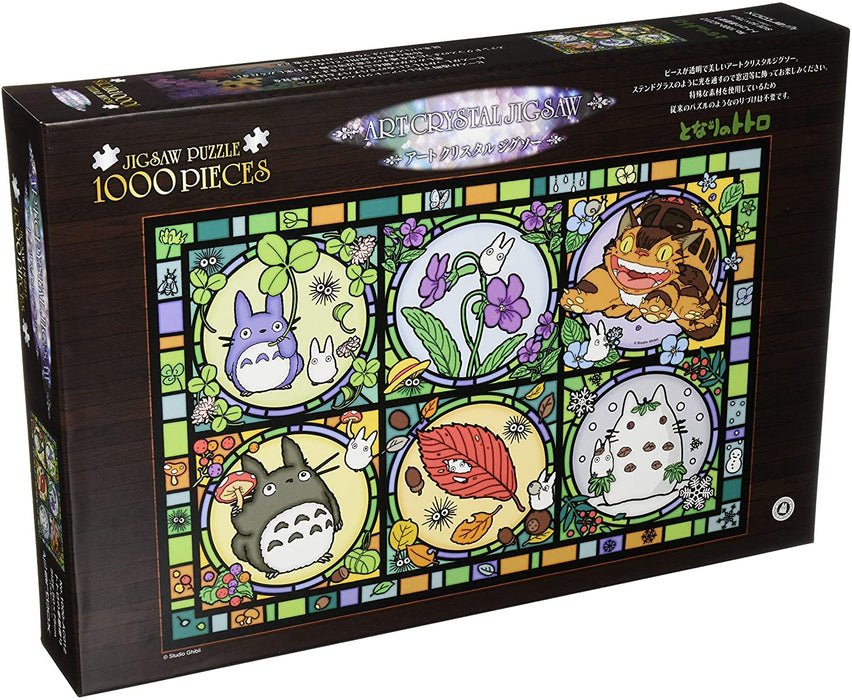 Ensky Art Crystal Jigsaw Puzzle 1000 Pieces - My Neighbor Totoro Seasonal (No.1000-AC012)