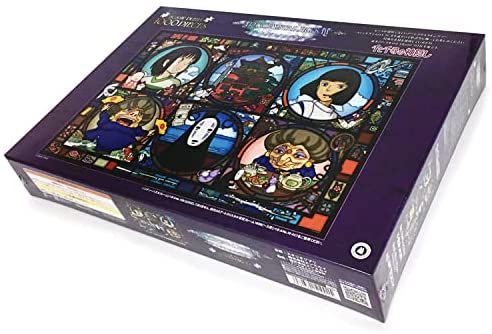 Ensky Art Crystal Jigsaw Puzzle 1000 Pieces - Spirited Away Strange Town (No.1000-AC016)