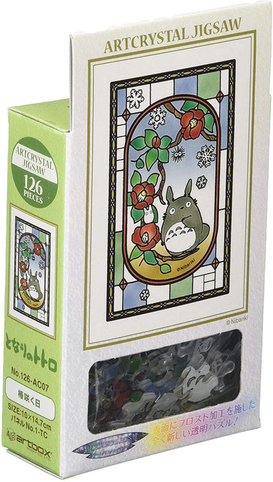 Ensky Art Crystal Jigsaw Puzzle 126 Pieces - My Neighbor Totoro Camellia Bloom Day (No.126-AC07)