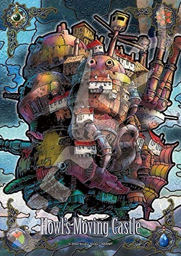 Ensky Art Crystal Jigsaw Puzzle 208 Pieces  - Howl's Moving Castle Castle of Dusk (No.208-AC57)
