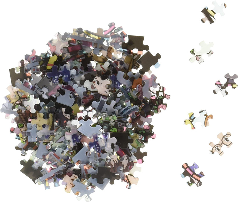 Ensky Art Crystal Jigsaw Puzzle 208 Pieces  - Kiki's Delivery Service Koriko's Street Hall (No.208-AC38)
