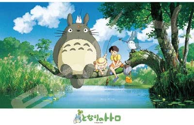 Ensky Jigsaw Puzzle 300 Pieces - My Neighbor Totoro What are you fishing? (No.300-408)
