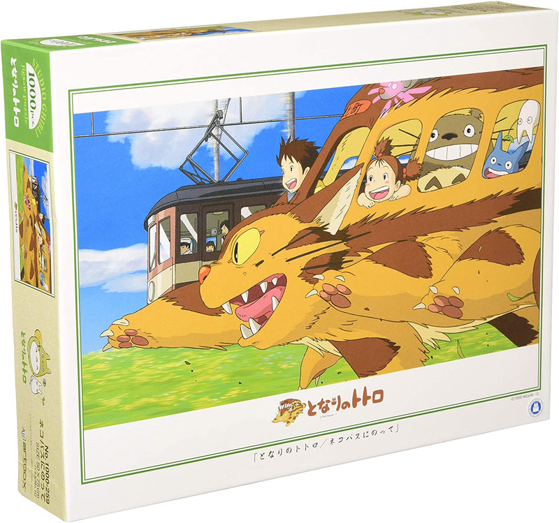 Ensky Jigsaw Puzzle 1000 Pieces - My Neighbor Totoro Running Cat Bus (No.1000-259)