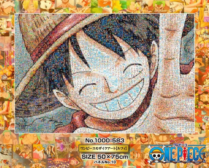 Ensky Jigsaw Puzzle 1000 Pieces - One Piece - Mosaic Art Luffy (No.1000-583)