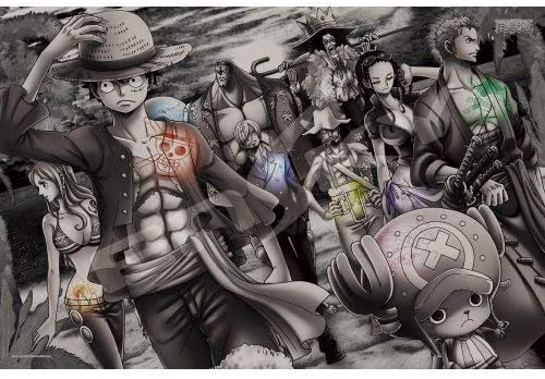 Ensky Magical Piece Jigsaw Puzzle 1000 Pieces - One Piece - Landing - Mono  (No.1000-MG08)