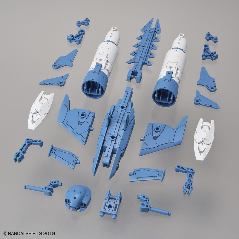 30MM 1/144 EV06 Extended Armament Vehicle (Attack Submarine Ver.) (Blue Gray)