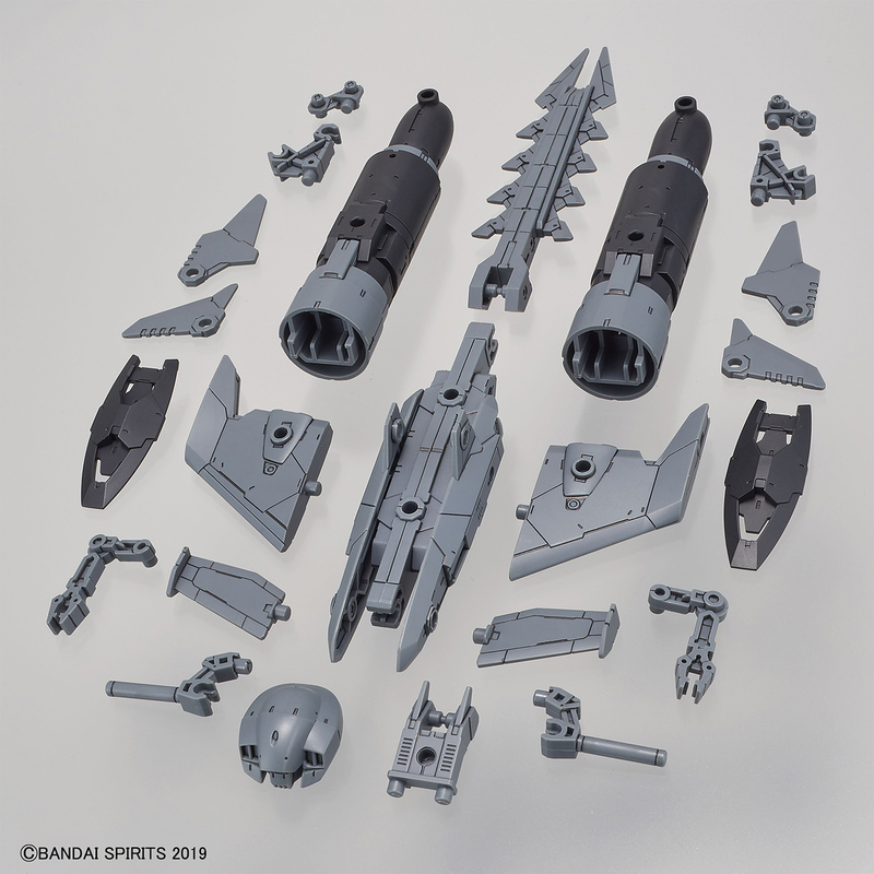 30MM 1/144 EV05 Extended Armament Vehicle (Attack Submarine Ver.) (Light Gray)
