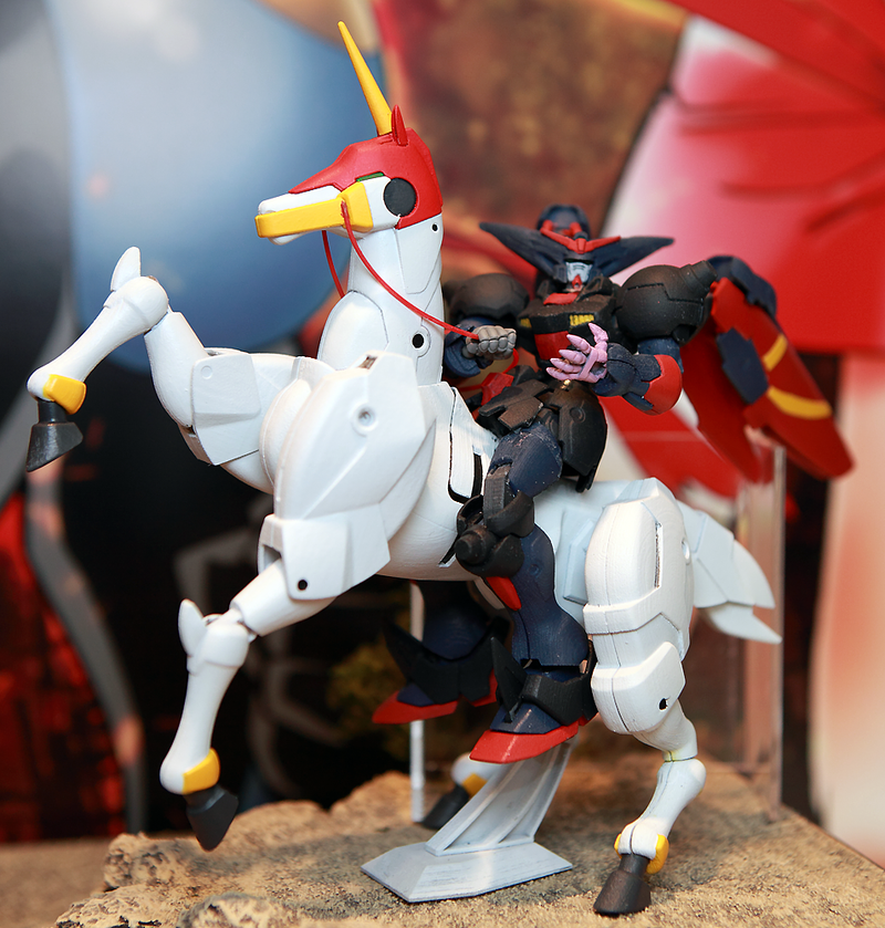 High Grade (HG) HGFC 1/144 GF13-001NHII Master Gundam & Fuunsaiki