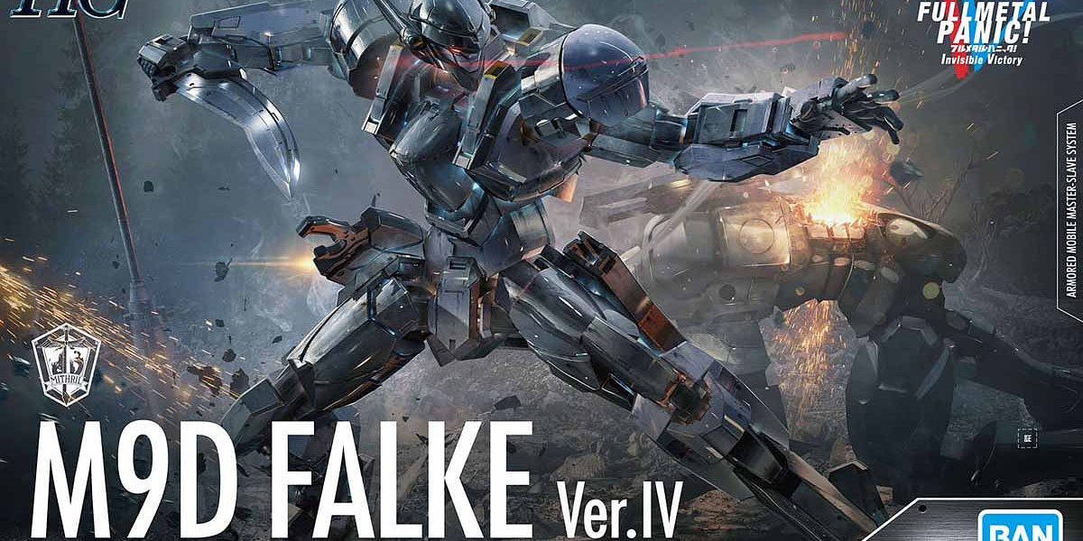 Bandai High Grade (HG) 1/60 Full Metal Panic M9D Falke Ver Bandai High Grade (HG) 1/60 Full Metal Panic M9D Falke Ver