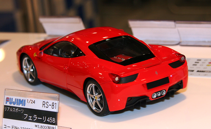 1/24 Ferrari 458 Italia (Fujimi Real Sports Car Series RS-81)