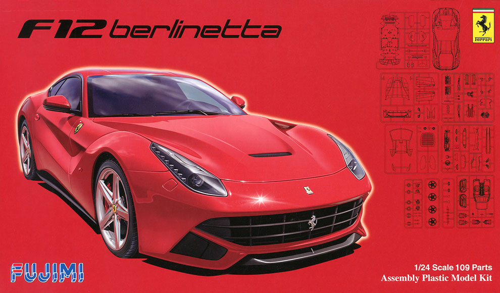 1/24 Ferrari F12 Berlinetta (Fujimi Real Sports Car Series RS-54)