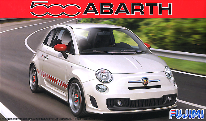 1/24 Fiat 500 Abarth (Fujimi Real Sports Car Series RS-80)