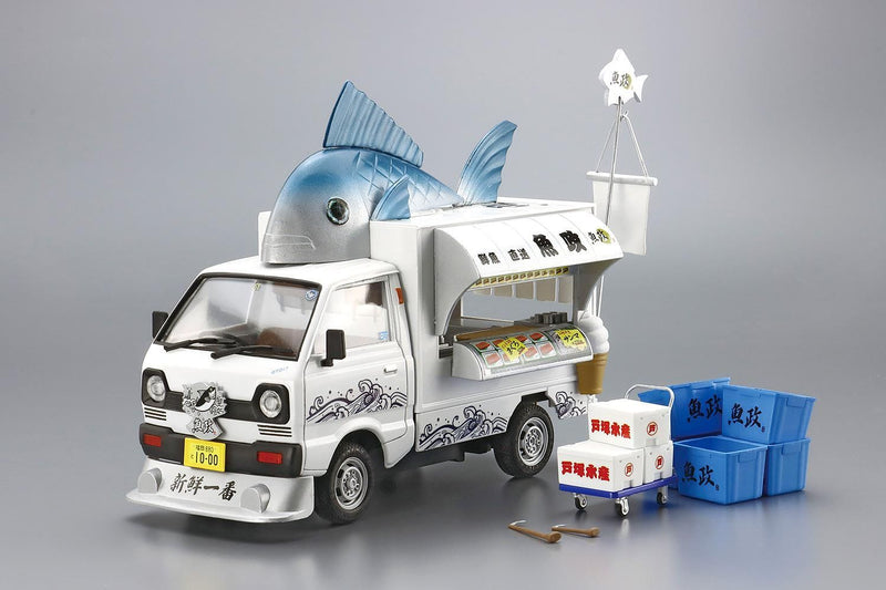 1/24 Moving Store (移動販売!) 01 Fish Paradise (Fish Stall Truck)