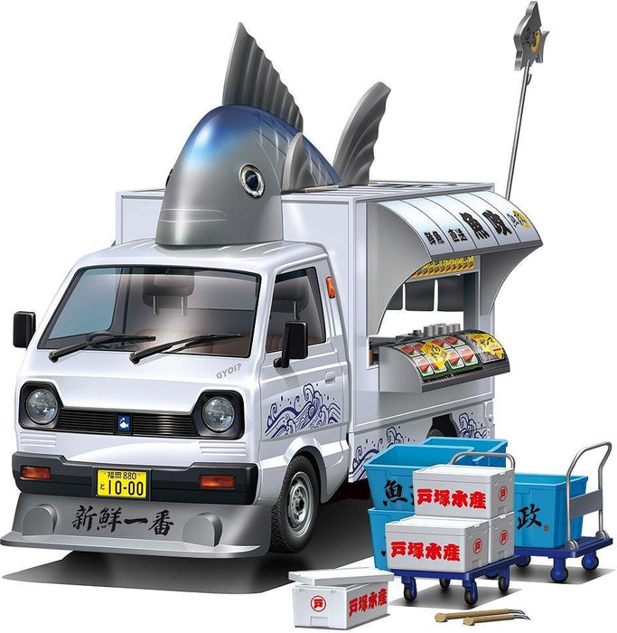 1/24 Moving Store (移動販売!) 01 Fish Paradise (Fish Stall Truck)