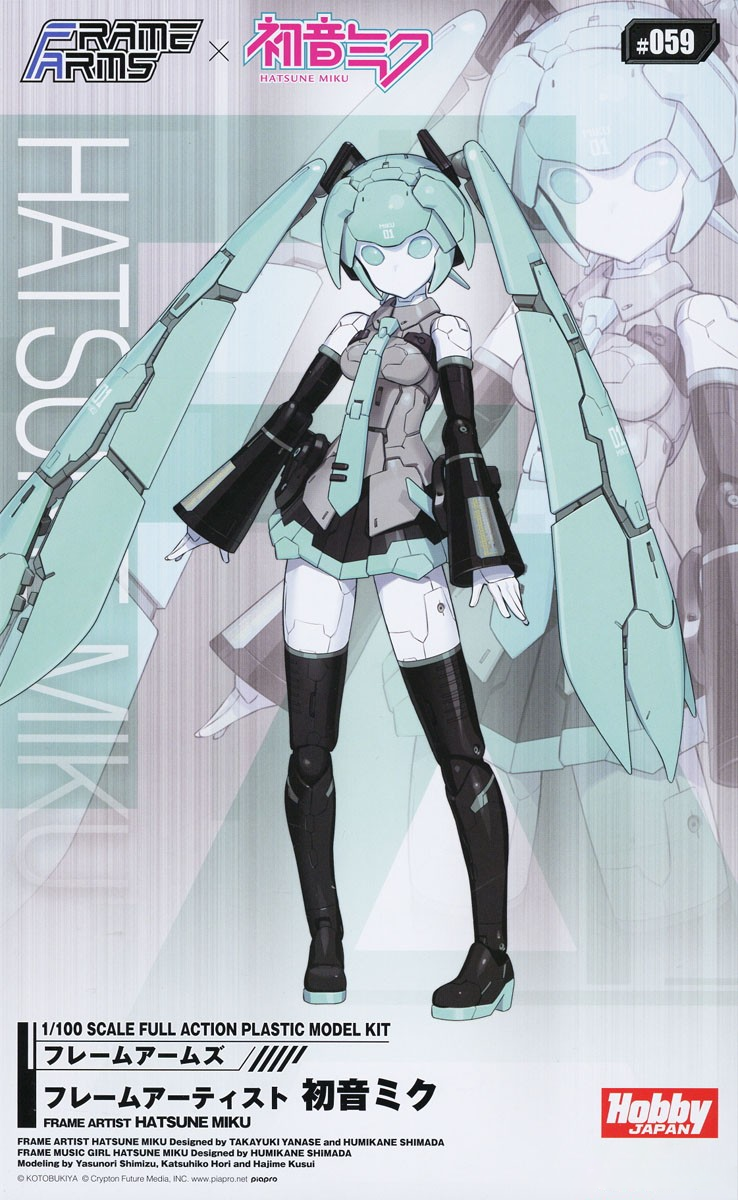 Frame Arms Girl 1/100 Frame Artist Hatsune Miku