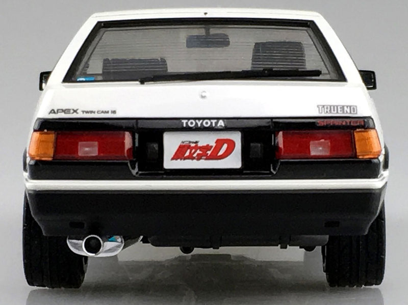 Initial D 1/24 Fujiwara Takumi Toyota AE86 Trueno Project D Ver.