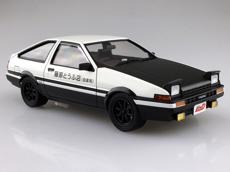 Initial D 1/24 Fujiwara Takumi Toyota AE86 Trueno Project D Ver.